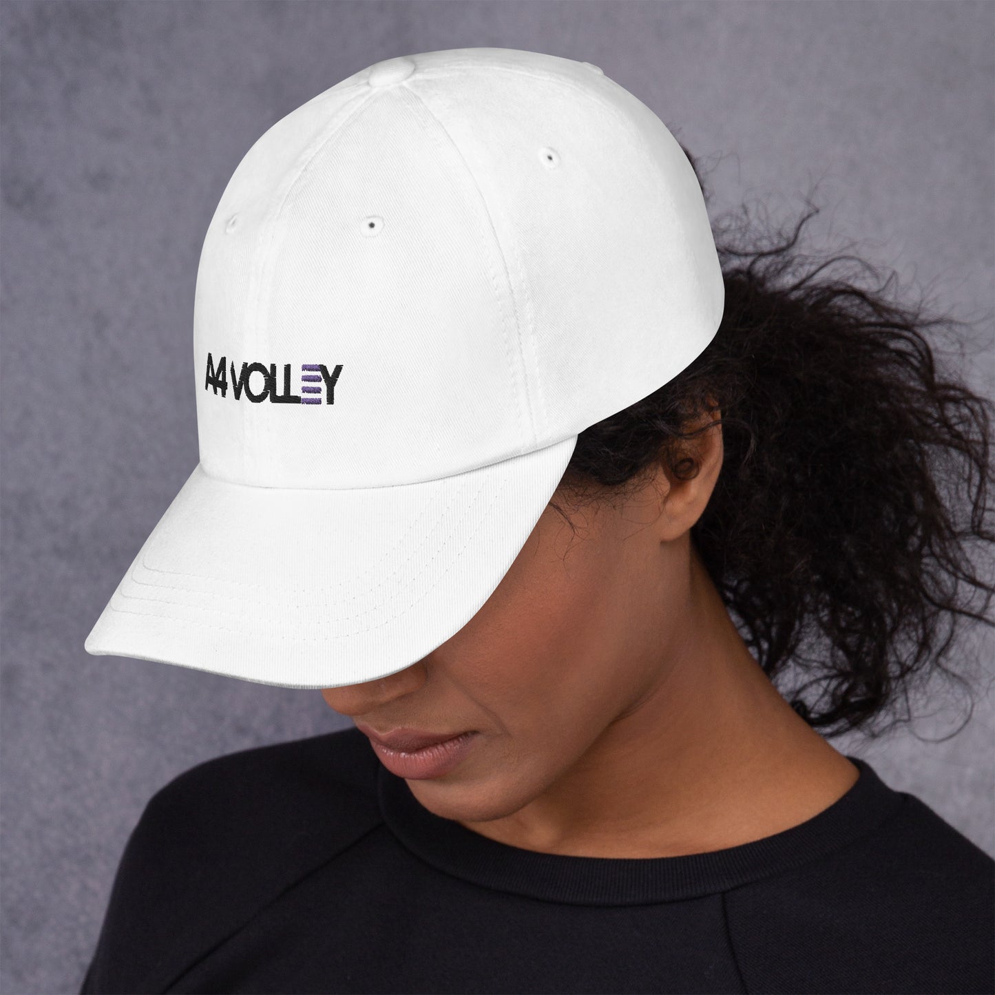 A4 DAD HAT - WHITE