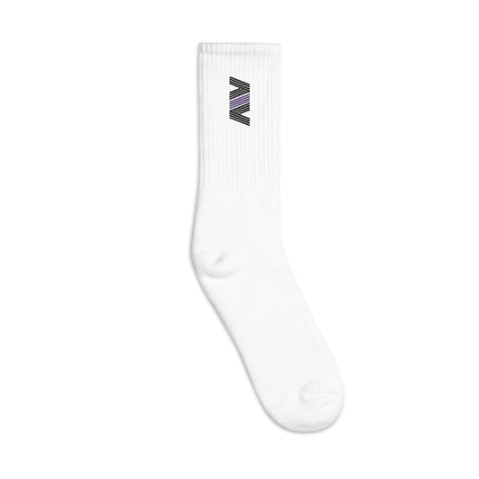 A4 Socks - White