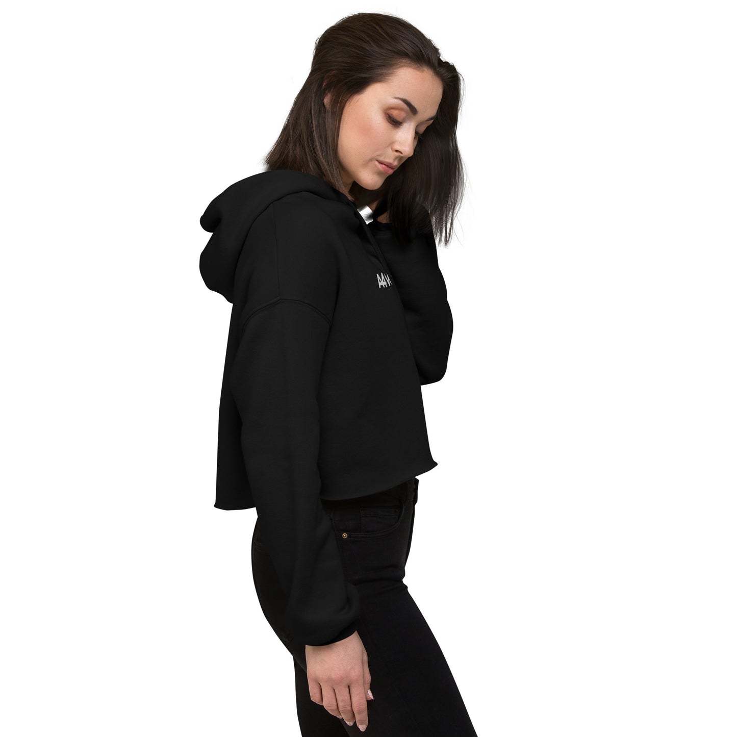 WOMENS A4 CROPPED HOODIE